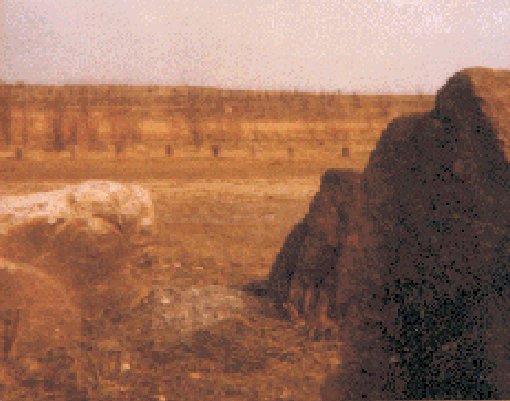 View from what is now the west side of the lake towards the visitors' centre &copy;U&nbsp;West